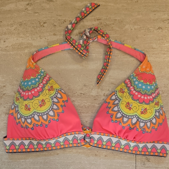 Victoria's Secret Other - Victoria's Secret Mandala Print Tie Bikini Top